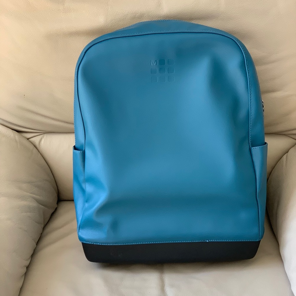 Teal Moleskin Bookbag